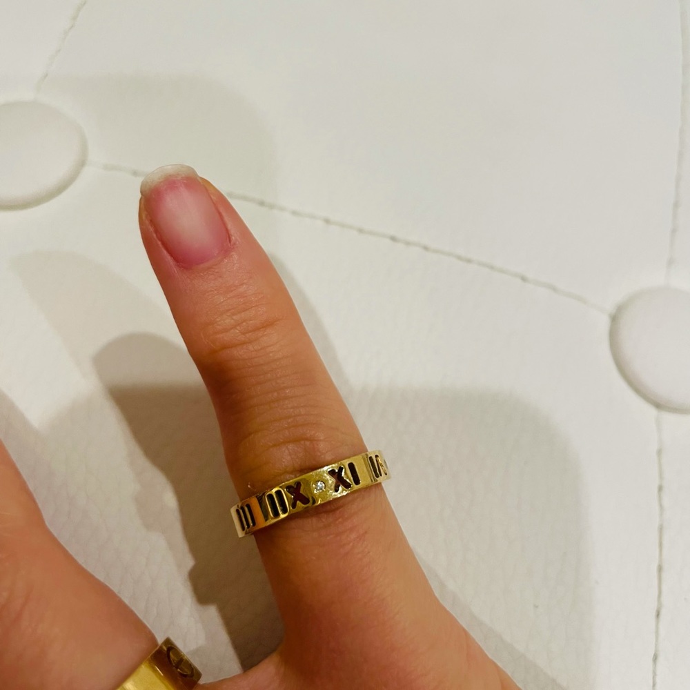 Tiffany 18k ring - Picture 6 of 8